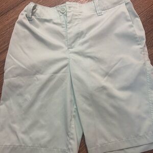 Light Blue Under Armour Boys Dress Shorts